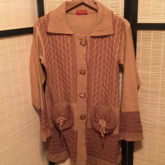 Vintage 70’s “Feywa Fashion” Cardigan!! - Picture 5 of 7